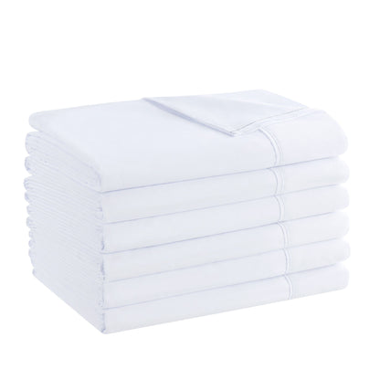Host & Home Microfiber Flat Sheet King White (6/Pack) (P-MFS-108110)