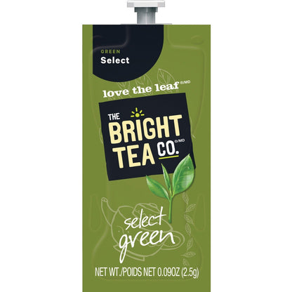 Flavia The Bright Tea Co. Select Green Tea Freshpack, Select Green, 0.09 oz Pouch, 100/Carton (LAV48028)