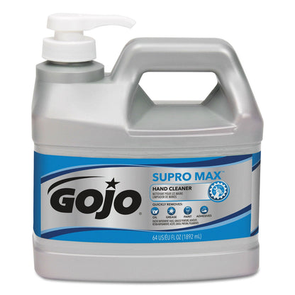 Gojo SUPRO MAX Hand Cleaner, Floral Scent, 0.5 gal Pump Bottle, 4/Carton (GOJ097204CT)