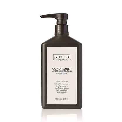 Guild+Pepper Conditioner, Warm Oak, 12.2 oz Bottle, 12/Carton (GIS100303)