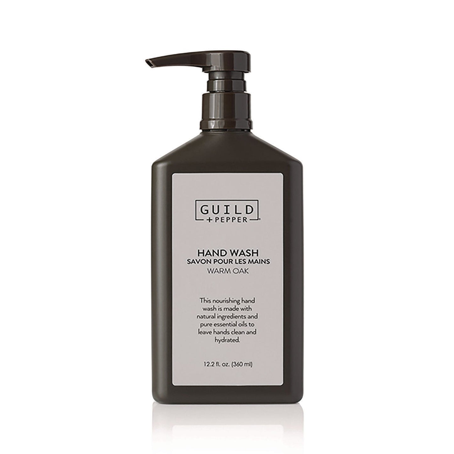 Guild+Pepper Hand Wash, Warm Oak, 12.2 oz Bottle, 12/Carton (GIS100306)