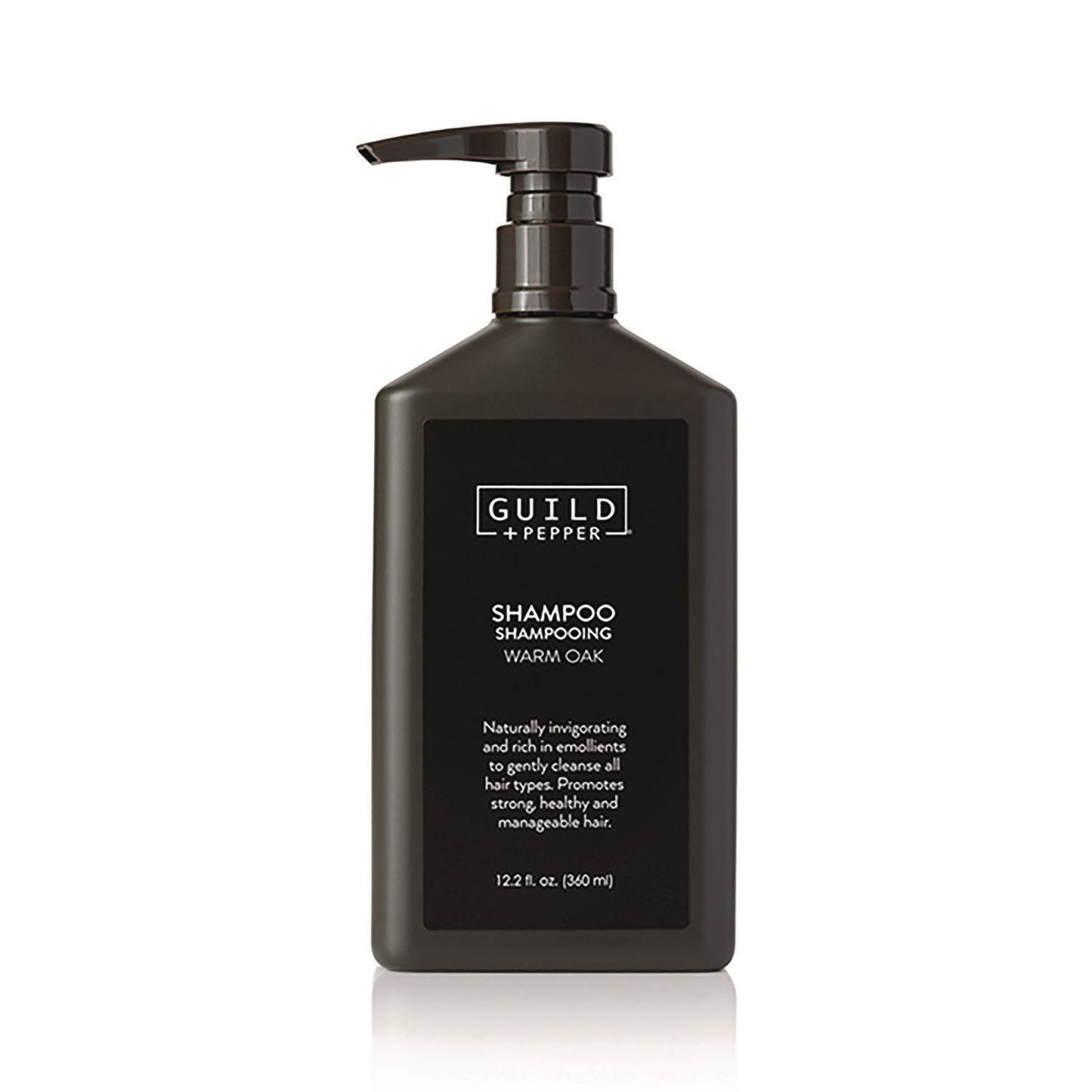 Guild+Pepper Shampoo, Warm Oak, 12.2 oz Bottle, 12/Carton (GIS100302)