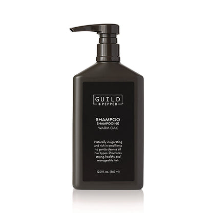 Guild+Pepper Shampoo, Warm Oak, 12.2 oz Bottle, 12/Carton (GIS100302)