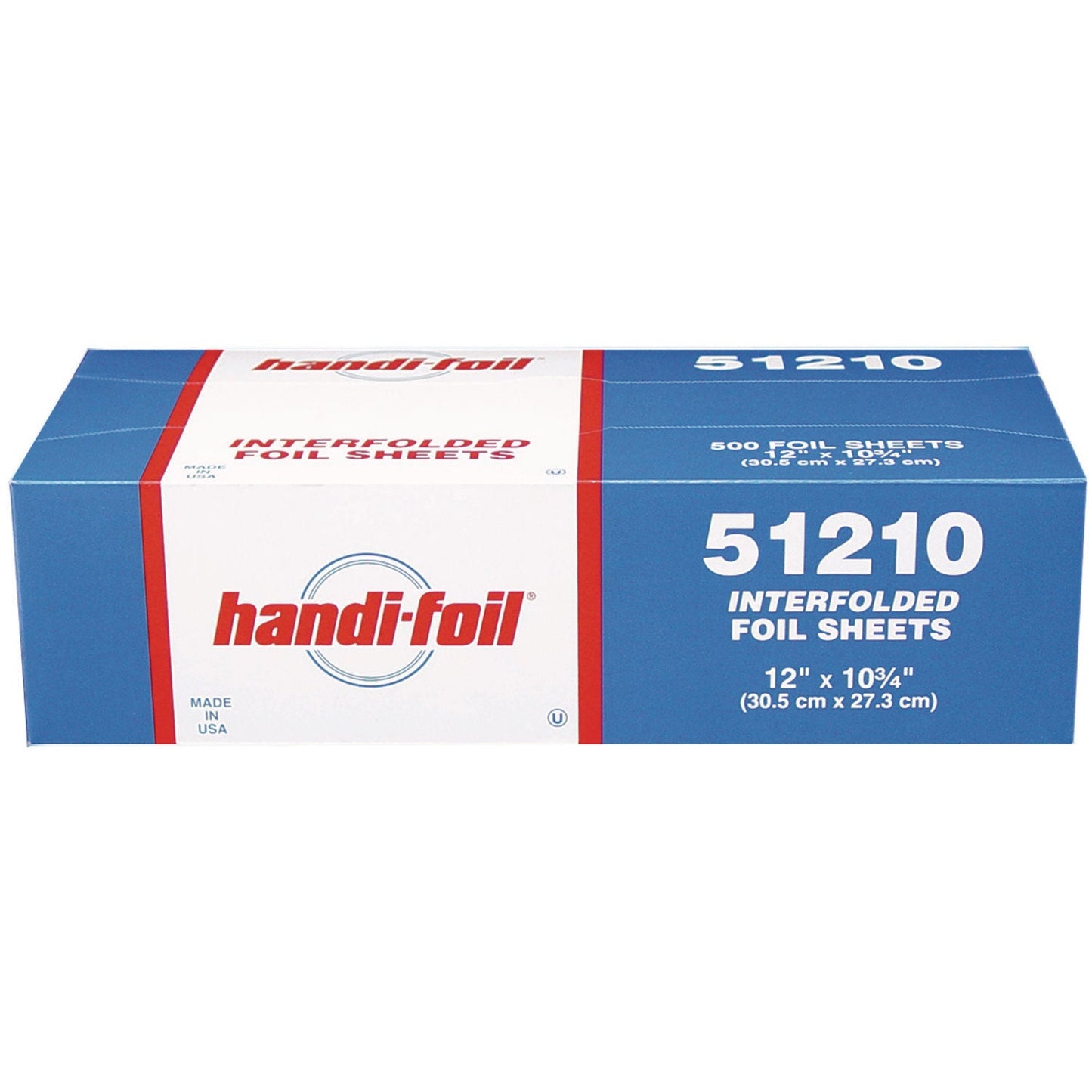 Handi-Foil Interfold Sheets, 10.75 x 12, 3,000 Sheets/Carton (HFA51210)