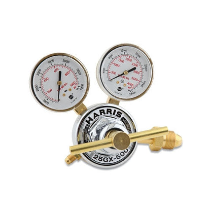 Harris™ 25GX Single-Stage Medium/Heavy-Duty HVAC Purging Regulator, 580, Argon, Helium, Nitrogen (348-3000606)