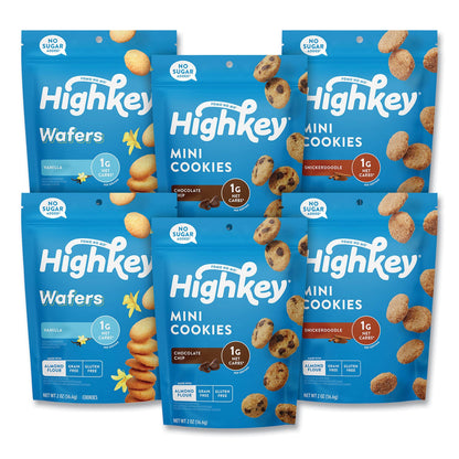 HighKey Variety Pack, Assorted Flavors, 2 oz Packet, 6/Carton (GRR60000274)