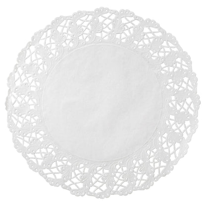 Hoffmaster Kenmore Round Cake Lace, 16-1/2", White (HFM500260)