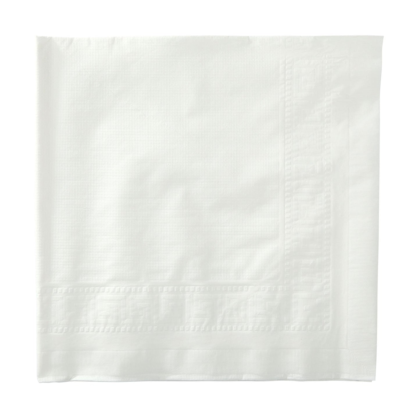 Hoffmaster Tissue/poly Tablecovers, 54" X 54", White, 50/carton (HFM210046)