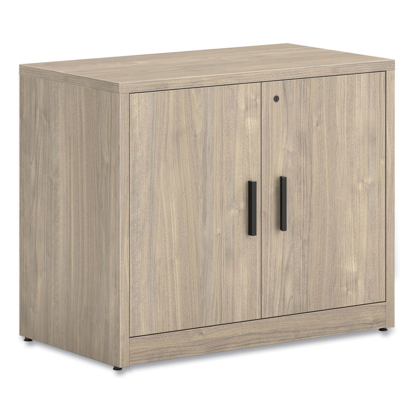 HON 10500 Series Storage Cabinet with Doors, Two Shelves, 36" x 20" x 29.5", Kingswood Walnut (HON105291LKI1)