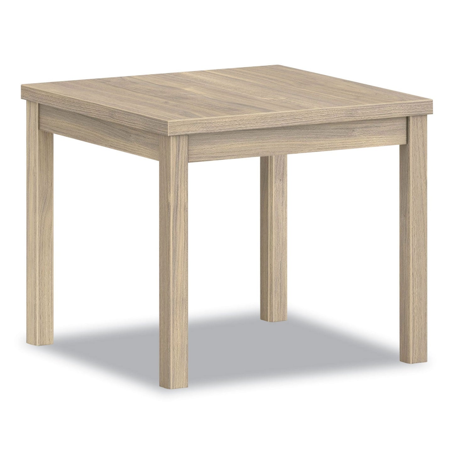HON 80000 Laminate Occasional End Table, Rectangular, 24w x 20d x 20h, Kingswood Walnut (HON80193LKI1)