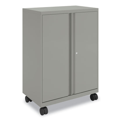 HON Smartlink Mobile Cabinet, 10 Compartments, 30w x 18d x 42.32h, Platinum Metallic (HONSC4330RLT1)