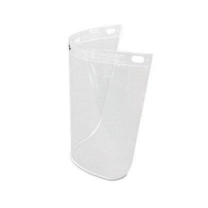 Honeywell High Performance® Faceshield Window, Uncoated, Clear, Standard, 11-1/4 in L x 8 in H (280-4118CLBP)