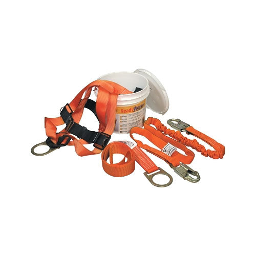 Honeywell Titan ReadyWorker Fall Protection Kit, 6 ft Length, Universal Size, 400 lb Load Capacity (493-TFPK-5U6FTAK)