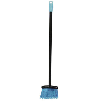 Impact Lobby Dust Pan Broom, 36.86", Black/Blue (IMPT001501)