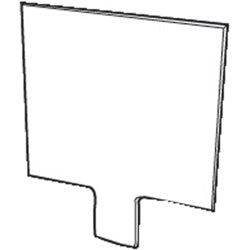Jackson Safety® W60 NEXGEN Digital Auto-Darkening Filter, Inner Cover Plate, 5-1/4 in x 4-1/2 in, Clear (138-30590)