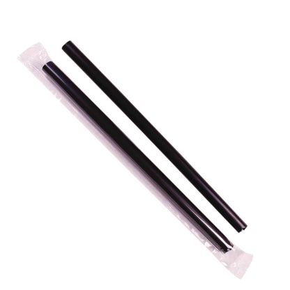 Karat Boba Straws, 9", Black, 1,600/Carton (KRTC9060SBLACK)