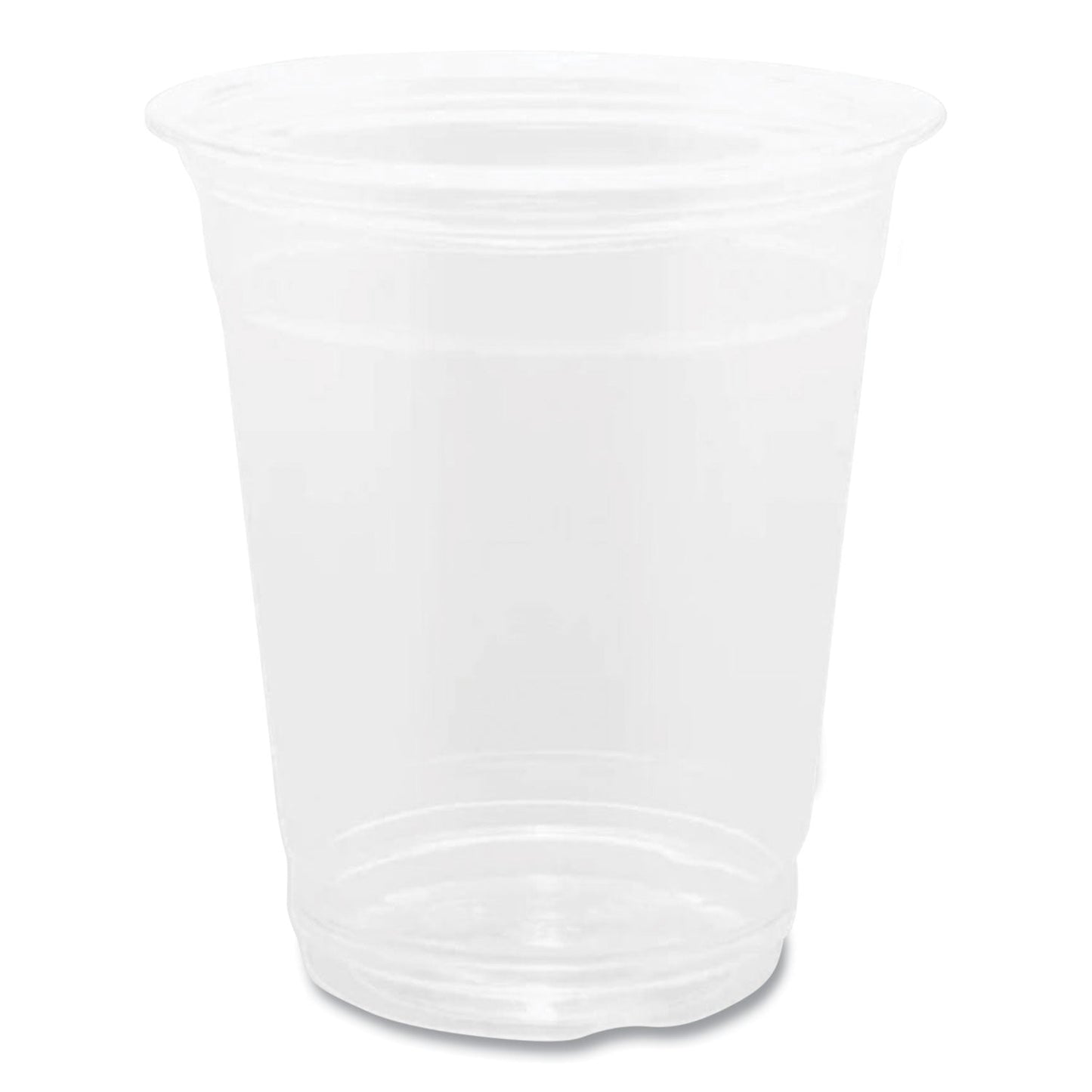 Karat PET Plastic Cups, 92 mm Rim Diameter, 12 oz, Clear, 1,000/Carton (KRTCKC12S)