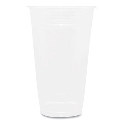Karat PET Plastic Cups, 24 oz, Clear, 600/Carton (KRTCKC24)