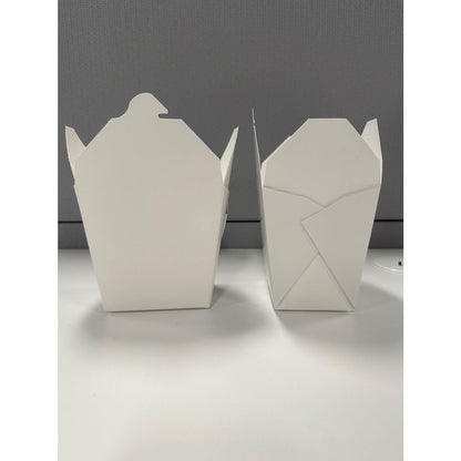 Kari-Out Food Pail, 26 oz, 3.63 x 3 x 3.5, White, Paper, 400/Carton (KOT3103026)