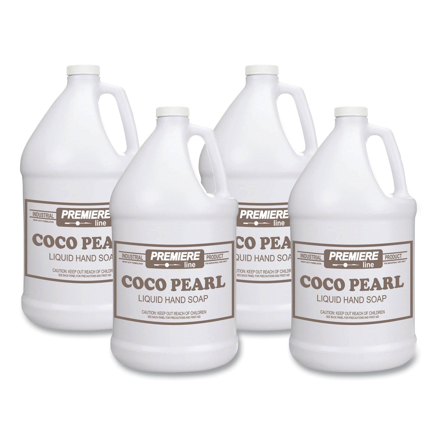 Kess Coco Pearl Liquid Hand Soap, Coconut Scent, 128 oz Bottle, 4/Carton (KESCOCOPEARL)