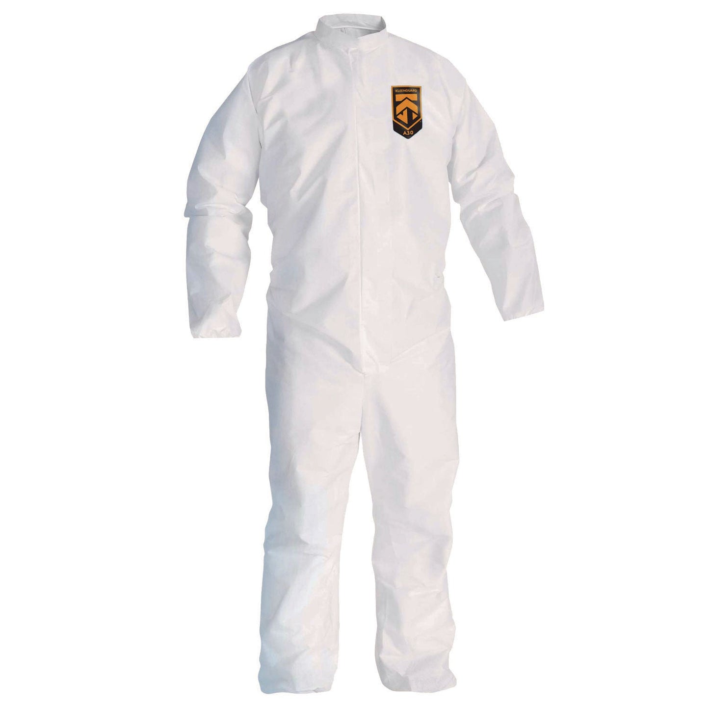 KleenGuard A30 Breathable Splash and Particle Protection Coveralls, 3X-Large, White, 21/Carton (KCC46006)