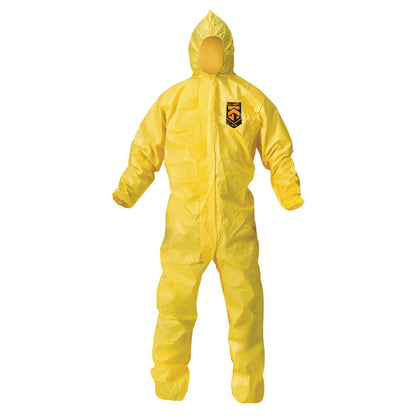 KleenGuard A70 Chemical Spray Protection Coveralls, 2X-Large, Yellow, 12/Carton (KCC09815)