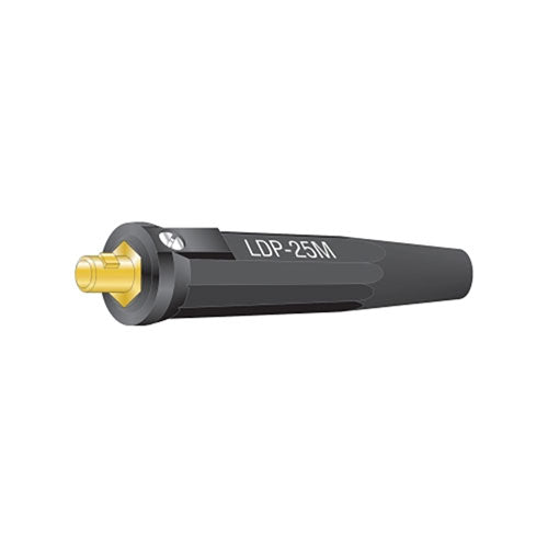 Lenco International DINSE Machine Plug, Single Oval thru Point Screw Connection, 8/0 Capacity (380-05283)