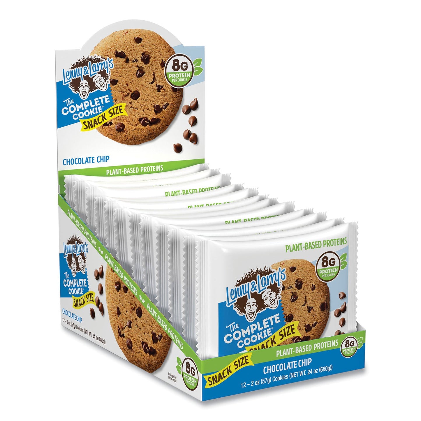 Lenny & Larry's Chocolate Chip Cookie, 2 oz Packet. 12/Pack (GRR22002081)