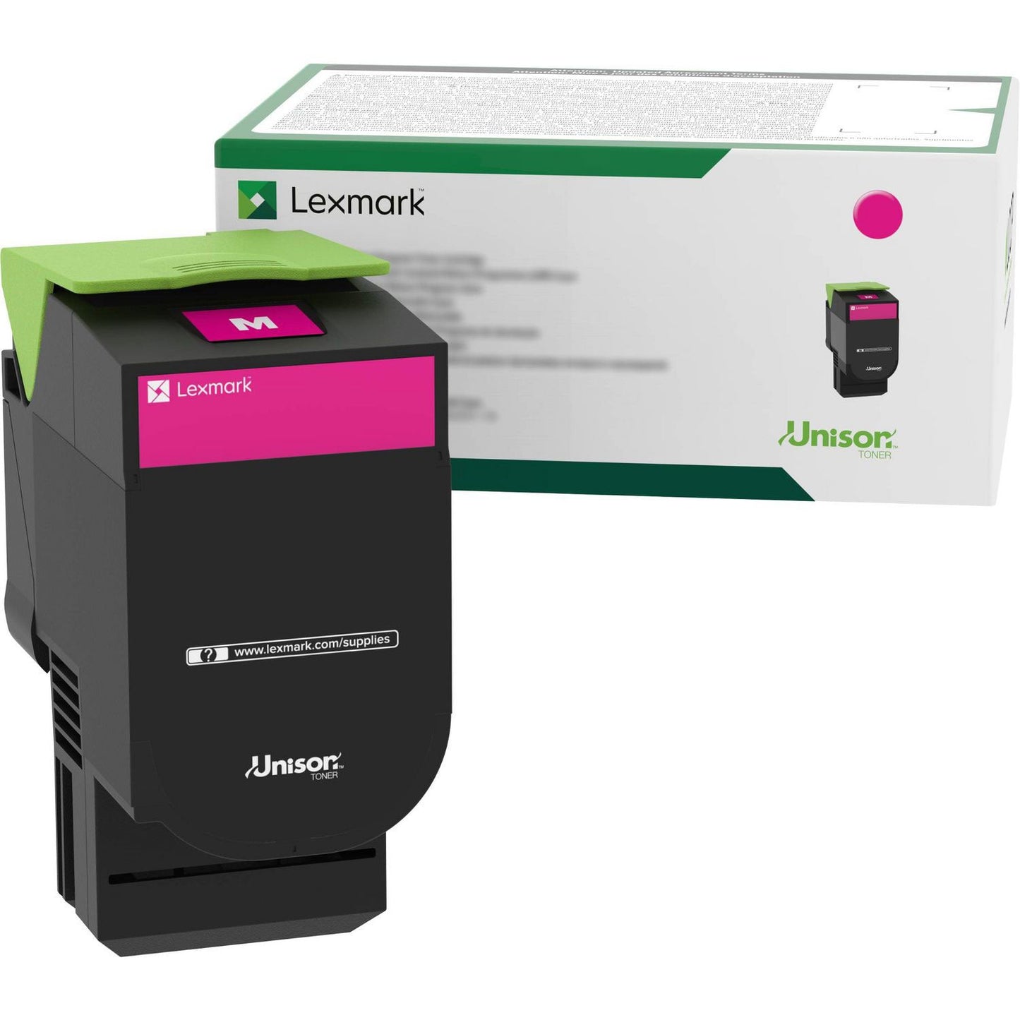 Lexmark 70C00MG Return Program Toner, 1,000 Page-Yield, Magenta (LEX70C00MG)