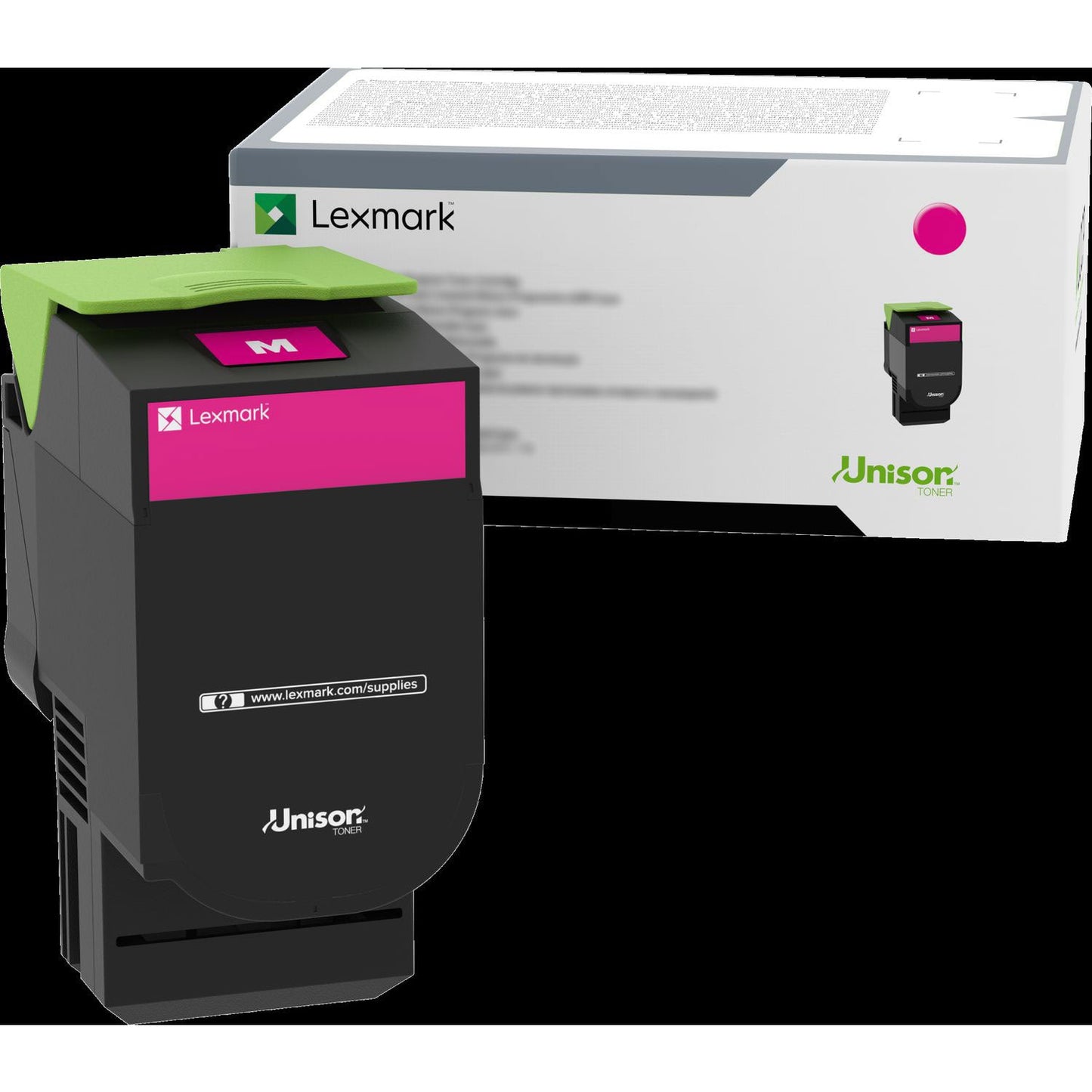 Lexmark 70C0HMG High-Yield Toner, 3,000 Page-Yield, Magenta (LEX70C0HMG)