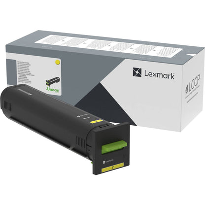 Lexmark 72K0X40 Extra High-Yield Toner, 22,000 Page-Yield, Yellow (LEX72K0X40)
