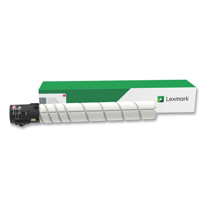 Lexmark 76C00M0 Toner, 11,500 Page-Yield, Magenta (LEX76C00M0)