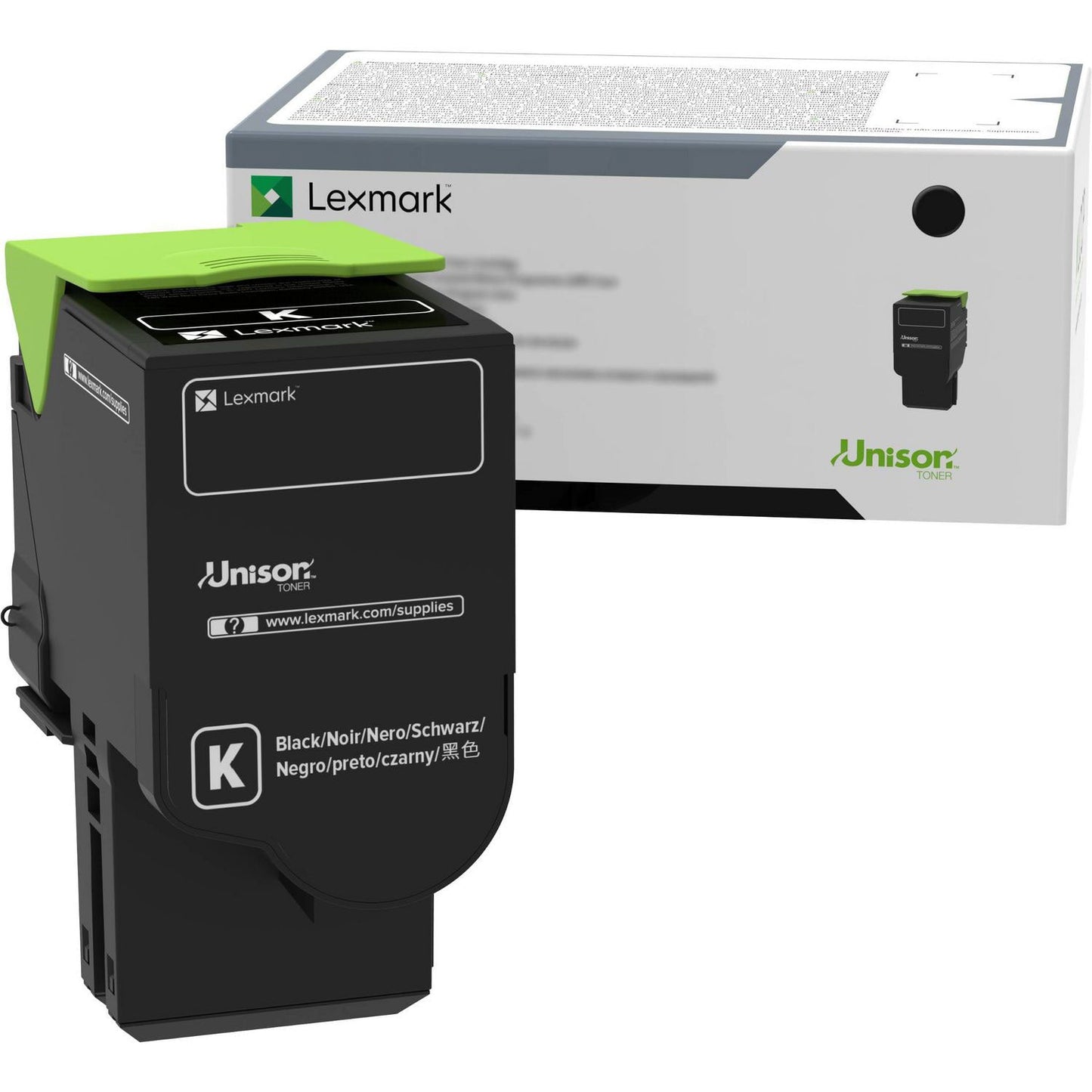 Lexmark 78C0UKG Return Program Ultra High-Yield Toner, 10,500 Page-Yield, Black (LEX78C0UKG)
