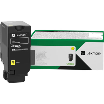 Lexmark 81C1XY0 Return Program Toner Cartridge, 16,200 Page-Yield, Yellow (LEX81C1XY0)