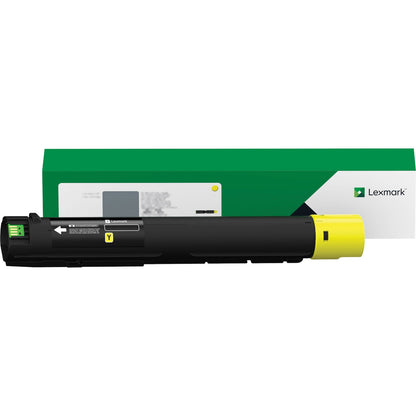 Lexmark 85D0HY0 Toner Cartridge, 16,500 Page-Yield, Yellow (LEX85D0HY0)