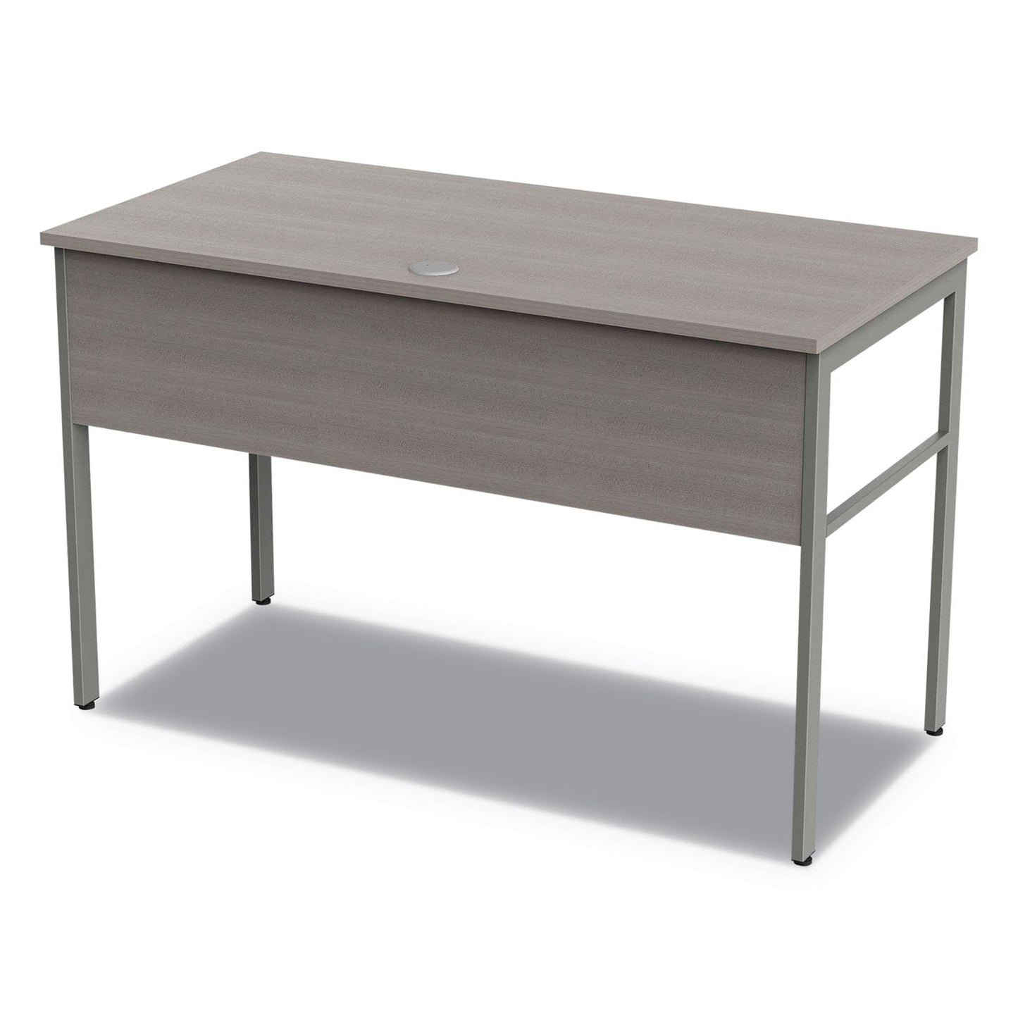 Linea Italia Urban Desk Workstation, 47.25w x 23.75d x 29.5h, Ash (LITUR600ASH)