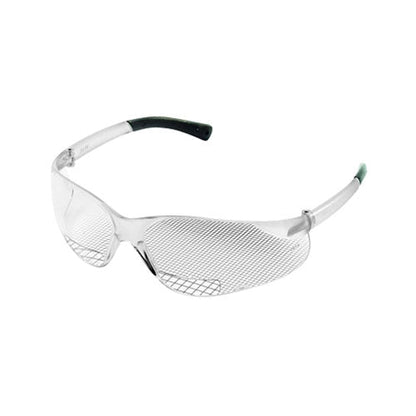 MCR™ Safety BearKat® BK1 Series Bifocal Readers Safety Glasses, Clear Lens, 1.0 Dipter, Clear Frame (135-BKH10)