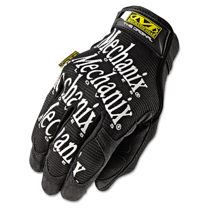 Mechanix Wear® Original Glove, Nylon, Synthetic Leather, Thermal Plastic Rubber (TPR), TrekDry®, Tricot, Large, Black (MECMG-05-010)
