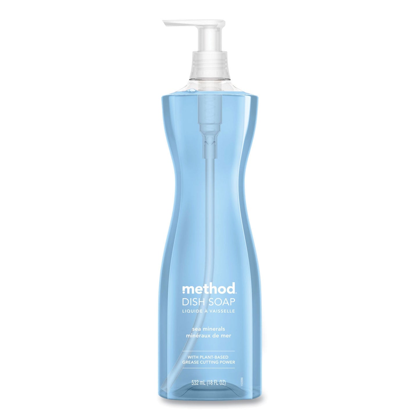 Method Dish Soap Pump, Hour-Glass Bottle Shape, Sea Minerals Scent, 18 oz Pump Bottle (MTH318972EA)