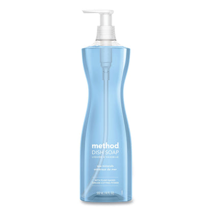 Method Dish Soap Pump, Hour-Glass Bottle Shape, Sea Minerals Scent, 18 oz Pump Bottle (MTH318972EA)