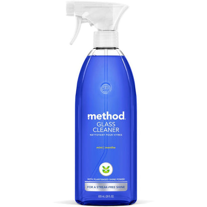 Method Glass and Surface Cleaner, Mint, 28 oz Bottle (MTH00038)