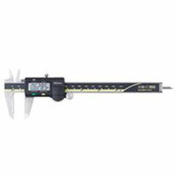 Mitutoyo Series 500 Standard Digimatic Calipers w/Thumb Roller, Range 0-6 in, Stainless Steel, LCD (504-500-196-30)