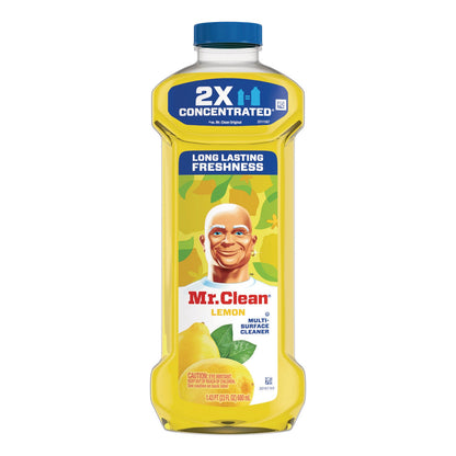 Mr. Clean Multipurpose Cleaning Solution, Lemon, 23 oz Bottle, 9/Carton (PGC11292)