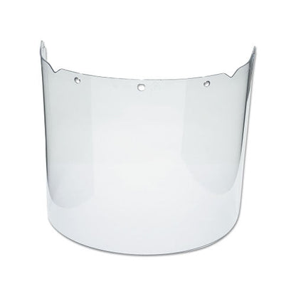 MSA V-Gard® Accessory System Chemicals and Splash Visors, Propionate, Clear, 17 in L x 8 in H (454-10115855)