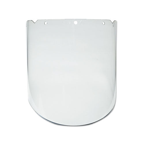 MSA V-Gard® Visor for Elevated Temperature Application, Anti-Fog, Anti-Scratch, Clear, 17 in L x 9.25 in H (454-10115844)