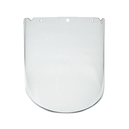 MSA V-Gard® Visor for Elevated Temperature Application, Anti-Fog, Anti-Scratch, Clear, 17 in L x 9.25 in H (454-10115844)