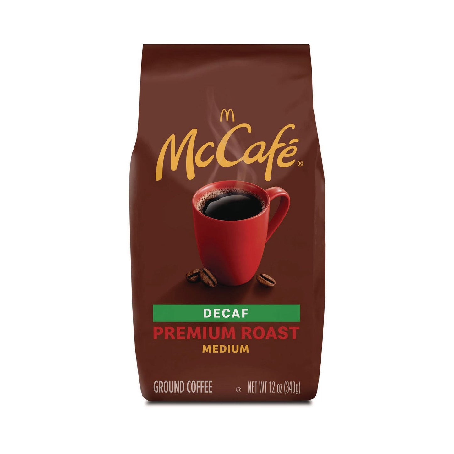 Nestlé Ground Coffee, Premium Roast Decaf, 12 oz Bag (GMT5534EA)