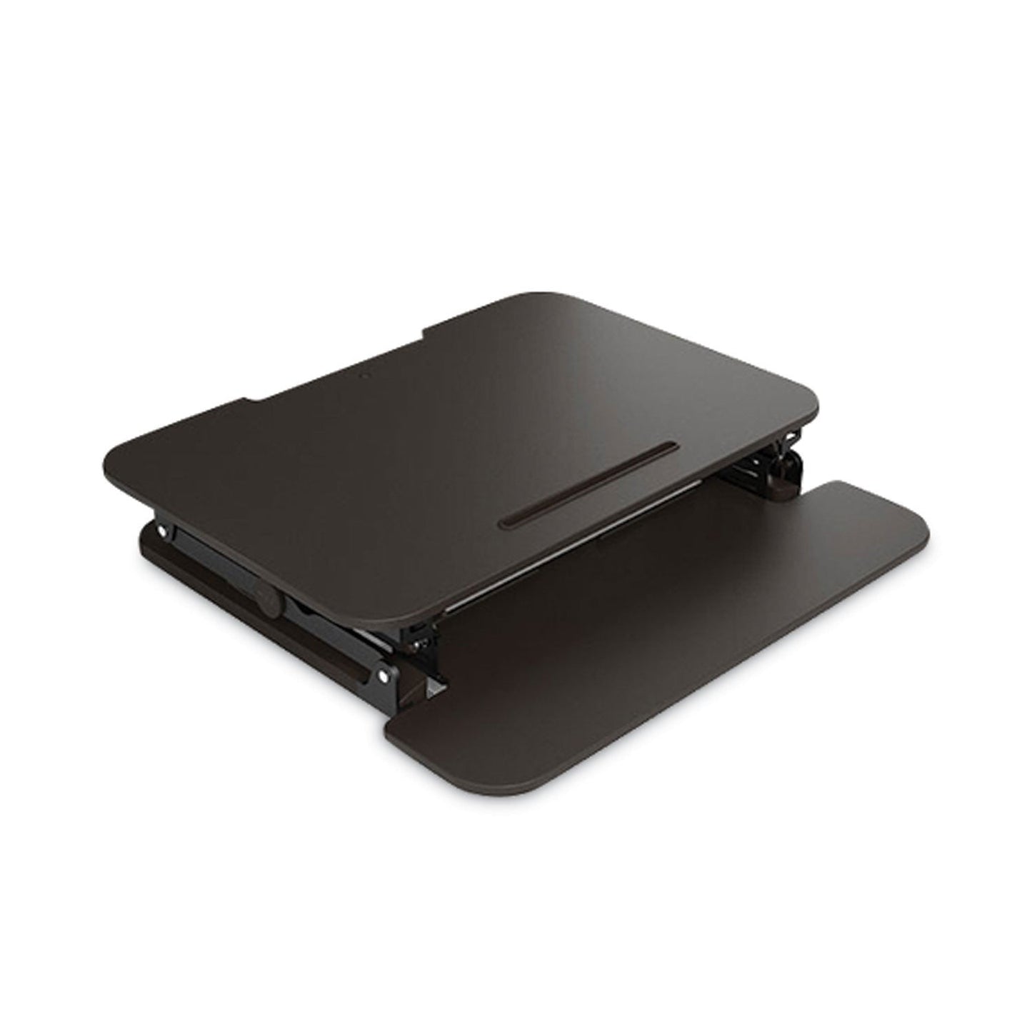 NXT Technologies Adjustable Sit/Stand Workstation Riser, 35" x 32" x 5.9" to 19.6", Black (NXT50710)