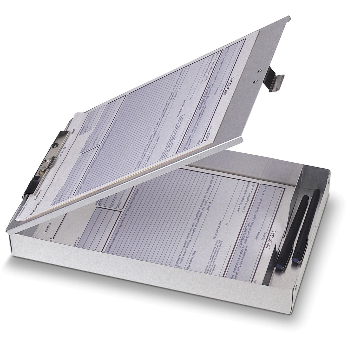 officemate-aluminum-form-holder-with-1-quot-deep-storage-num-oic83200_1