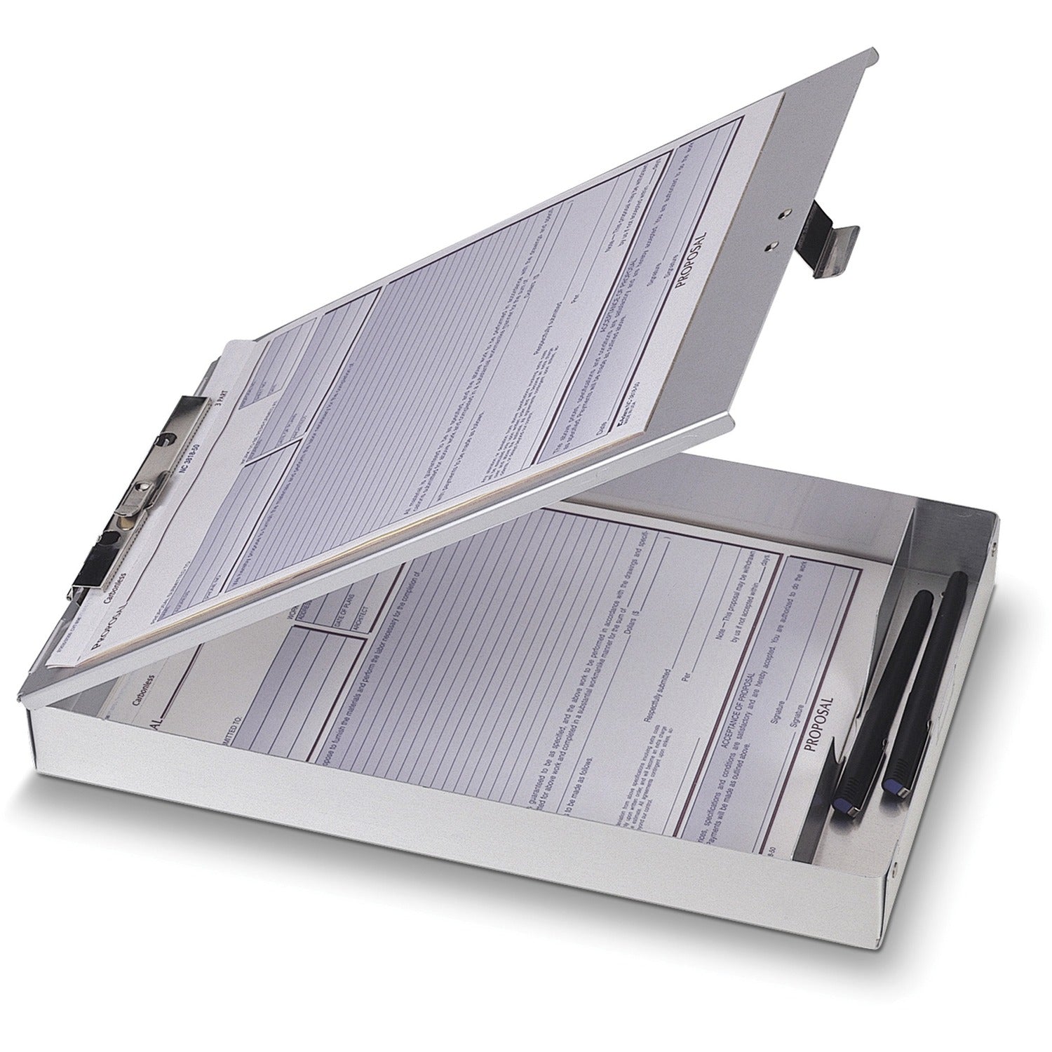 officemate-aluminum-form-holder-with-1-quot-deep-storage-num-oic83200_1